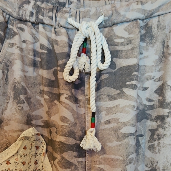 229 POL Camouflage Patchwork Joggers - Picture 2 of 11